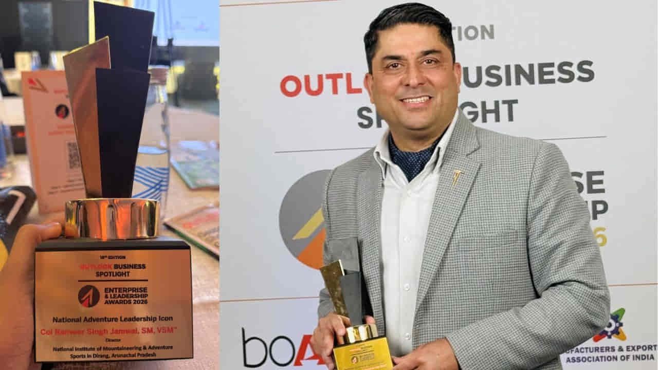 गलवान हीरो कर्नल जामवाल को बड़ा सम्मान! मिला ‘नेशनल एडवेंचर आइकन अवॉर्ड’ 1 Colonel Ranveer Singh Jamwal Award