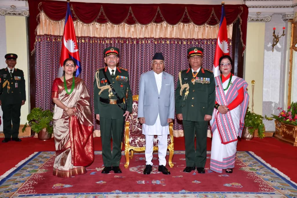 General Upendra Dwivedi Nepal Visit: नेपाली सेना के ऑनरेरी जनरल बने भारतीय सेना प्रमुख, राष्ट्रपति रामचंद्र पाउडेल ने किया सम्मानित 4 General Upendra Dwivedi Honoured as Honourary General of Nepali Army, Strengthening India-Nepal Military Ties