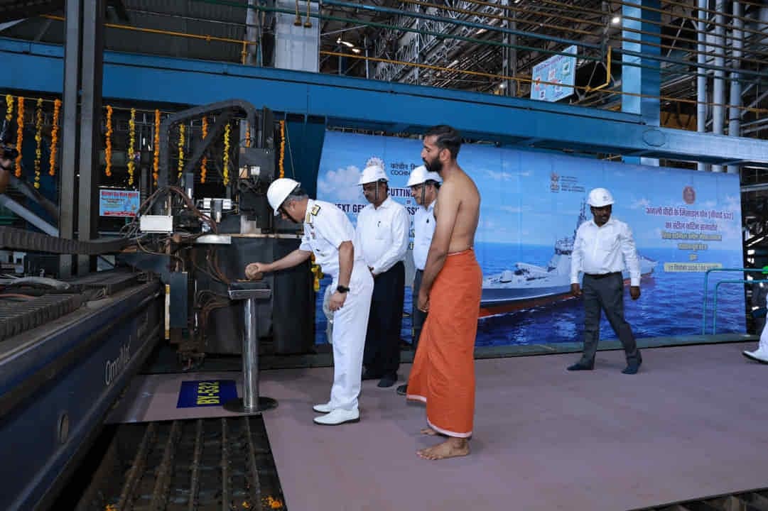 नेवी को 2027 में मिलेगी पहली नेक्स्ट जेनरेशन मिसाइल वेसल, दूसरे शिप की स्टील कटिंग शुरू, 2030 तक मिलेगा पूरा बेड़ा 1 Indian Navy NGMV