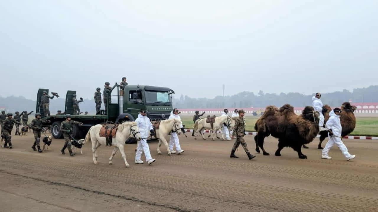 Republic Day Parade 2026: सेना के साथ पहली बार परेड में उतरेंगे ये खास लद्दाखी ऊंट, ड्रोन पकड़ने वाली चील भी होगी शामिल 1 Republic Day Parade 2026- Indian Army Bactrian Camel Makes Historic Debut at Kartavya Path