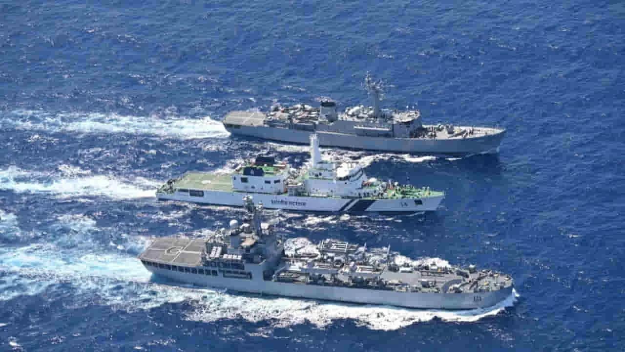 दक्षिण-पूर्व एशिया के लिए रवाना हुई भारतीय नौसेना की पहली ट्रेनिंग स्क्वाड्रन 1 Indian Navy Training Deployment