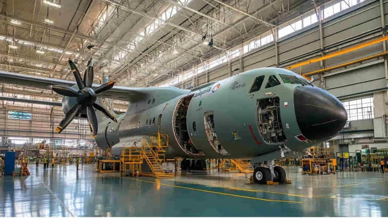 भारत बनेगा एयरोस्पेस मैन्यूफैक्चरिंग का हब, सितंबर 2026 तक सी-295 का फ्लाइंग मॉडल होगा रोलआउट 1 Made in India C-295 aircraft