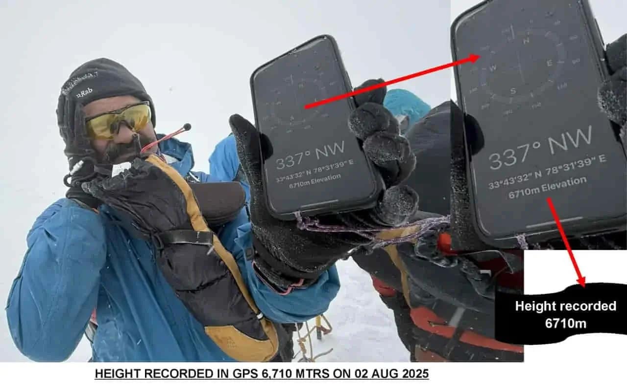 Joint Expedition in Pangong Tso: लद्दाख में पैंगोंग त्सो की सबसे ऊंची चोटियों पर भारत ने फहराया परचम, तीन प्रतिष्ठित पर्वतारोहण संस्थानों की संयुक्त टीम ने रचा इतिहास 1 Joint Expedition in Pangong Tso: Indian Mountaineers Conquer Highest Peaks in Ladakh