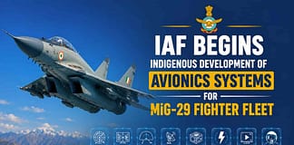 IAF का बड़ा फैसला! MiG-29 फाइटर जेट के लिए स्वदेशी एवियोनिक सिस्टम भारत में बनाने की तैयारी MiG-29 Avionics Indigenous Development