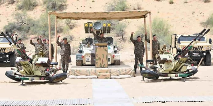 Army Chief Longewala Visit: Strela-10M and ZU-23 Anti-Aircraft Guns Spotted Army Chief Longewala Visit: Strela-10M and ZU-23 Anti-Aircraft Guns Spotted