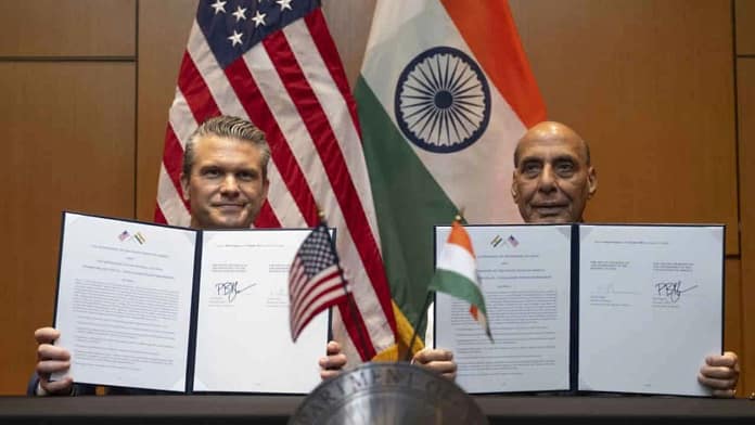 India US defence framework pact India US defence framework pact