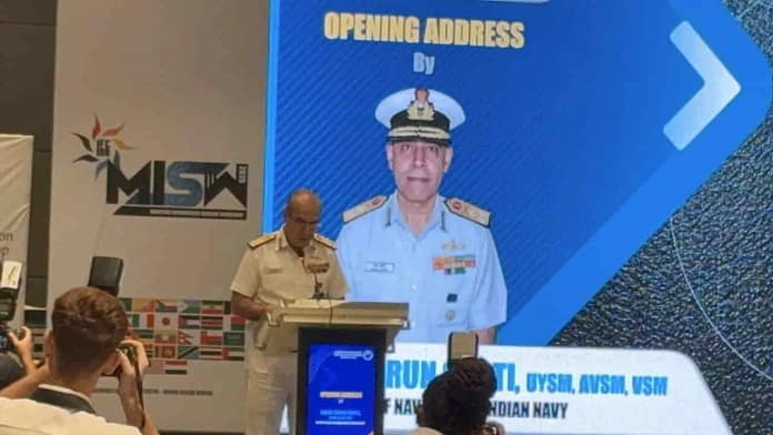 MISW 2025: Vice Admiral Tarun Sobti, the Deputy Chief of Naval Staff (DCNS)
