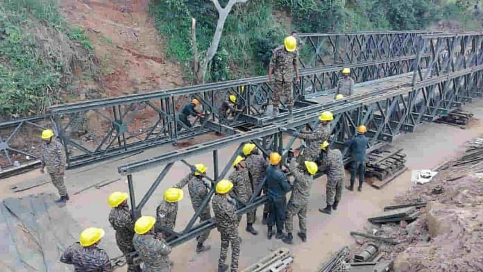 Operation Sagar Bandhu Indian Army Constructs Third Bailey Bridge in Sri Lanka Under Operation Sagar Bandhu