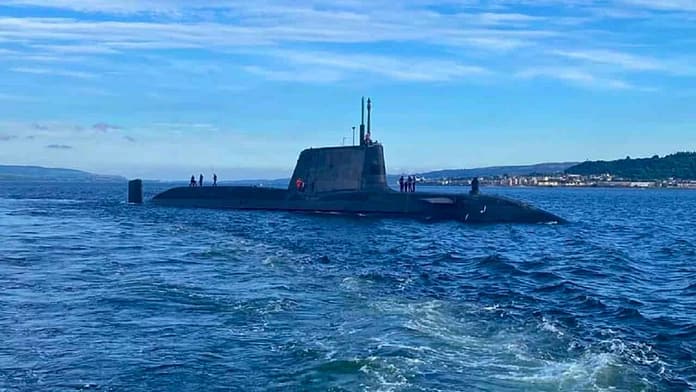 HMS Anson submarine HMS Anson submarine