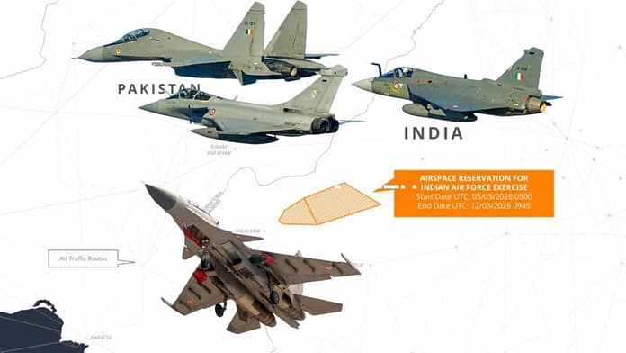 India Air Force Drill NOTAM India Air Force Drill NOTAM
