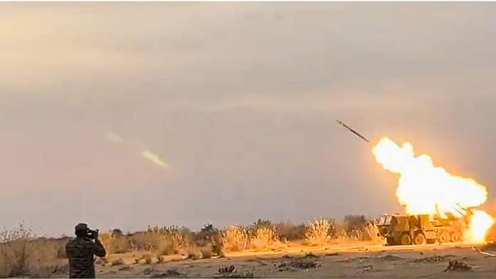 Pinaka Rocket Trials
