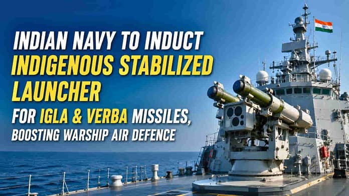 Indian Navy Stabilized Launcher Indian Navy Stabilized Launcher