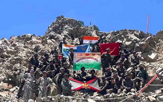Kargil Vijay Diwas 2025: Indian Army Pays Tribute at Tololing Top Ahead of 26th Anniversary Kargil Vijay Diwas 2025: Indian Army Pays Tribute at Tololing Top Ahead of 26th Anniversary