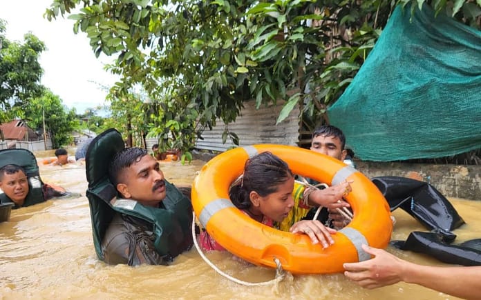 OP Jal Rahat 2: Indian Army Emerges as Lifesaver from Himachal to Northeast, Rescuing Lives Amid Devastating Floods OP Jal Rahat 2: Indian Army Emerges as Lifesaver from Himachal to Northeast, Rescuing Lives Amid Devastating Floods