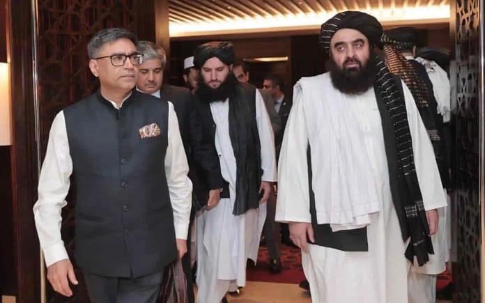 Afghanistan FM Amir Khan Muttaqi visit India Amir Khan Muttaqi India visit: Taliban flag sparks diplomatic dilemma