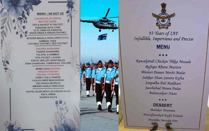 Air Force Day Viral Menu
