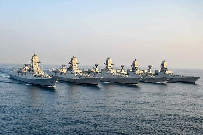 TROPEX-25: Indian Navy's Maritime Exercise in Full Swing to Counter Any Threat TROPEX-25: Indian Navy's Maritime Exercise in Full Swing to Counter Any Threat