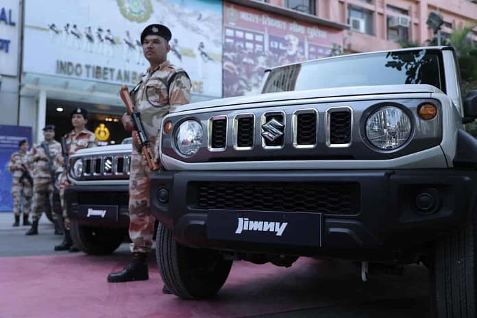 Maruti Jimny Joins ITBP Fleet, To Patrol Borders in Ladakh and Arunachal Pradesh Maruti Jimny Joins ITBP Fleet, To Patrol Borders in Ladakh and Arunachal Pradesh