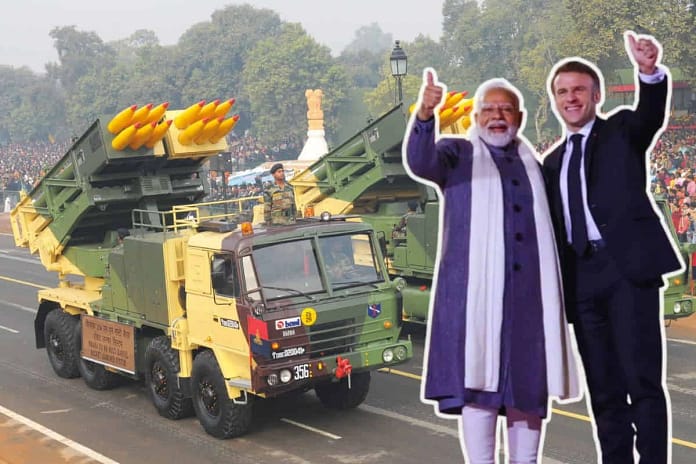 Pinaka MBRL: France Eyes India’s Pinaka Rocket Launcher System, Boosting India's Defense Exports Pinaka MBRL: France Eyes India’s Pinaka Rocket Launcher System, Boosting India's Defense Exports