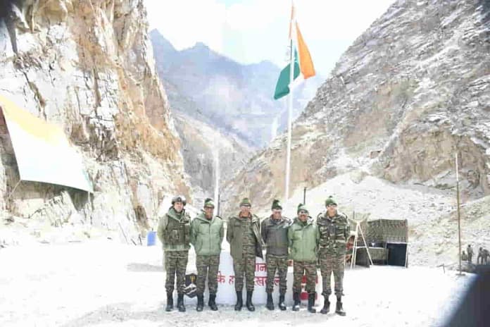 Galwan Visit: Northern Commander Lt Gen Prateek Sharma Visits Galwan and Depsang Galwan Visit: Northern Commander Lt Gen Prateek Sharma Visits Galwan and Depsang