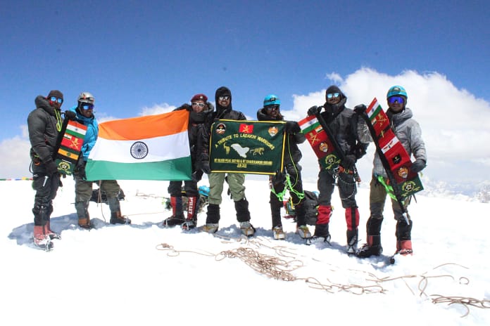 Galwan 5 Years: Indian Army Pays Tribute with Mountaineering Expedition in Depsang Plains Galwan 5 Years: Indian Army Pays Tribute with Mountaineering Expedition in Depsang Plains