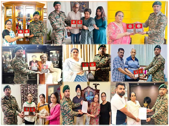 26th Kargil Vijay Diwas: Indian Army Visits Homes of Martyrs in Maharashtra, Delhi & Gujarat to Honour Their Sacrifice 26th Kargil Vijay Diwas: Indian Army Visits Homes of Martyrs in Maharashtra, Delhi & Gujarat to Honour Their Sacrifice