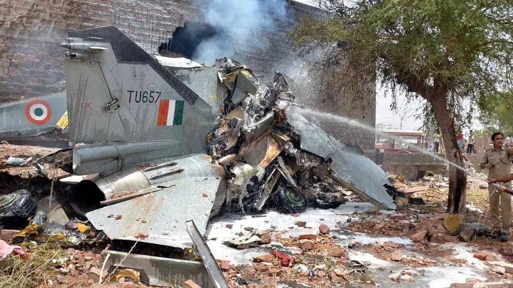 Air Force accidents: Parliamentary panel report said, 34 Crashes in 5 Years, 19 Due to Human Error