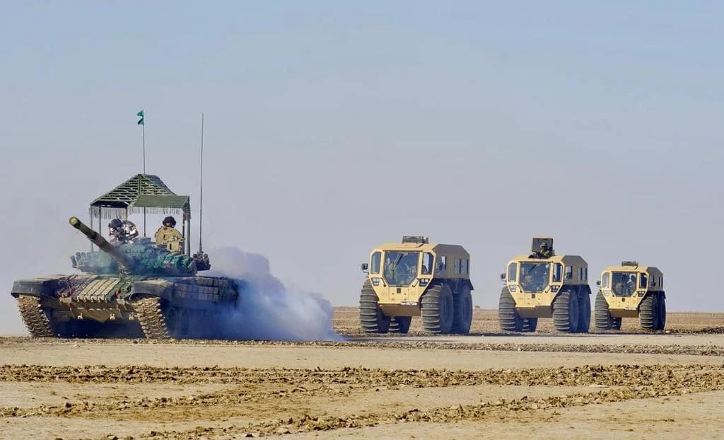 Pinaka MBRL Cope Cage