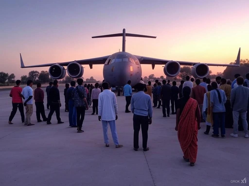 Illegal Indian Migrants: US Deports 205 Indians, C-17 Military Plane to Land in Amritsar
