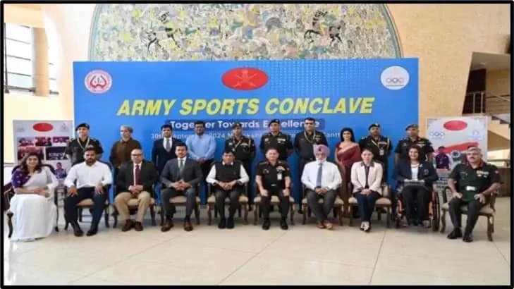 Army Sports Conclave: 2036 ओलंपिक्स में देश में भर-भर कर आएंगे गोल्ड मेडल, भारतीय सेना ने बनाया ये मेगा प्लान 1 Army Sports Conclave 2024: Indian Army’s Mega Plan for 2036 Olympics Glory!