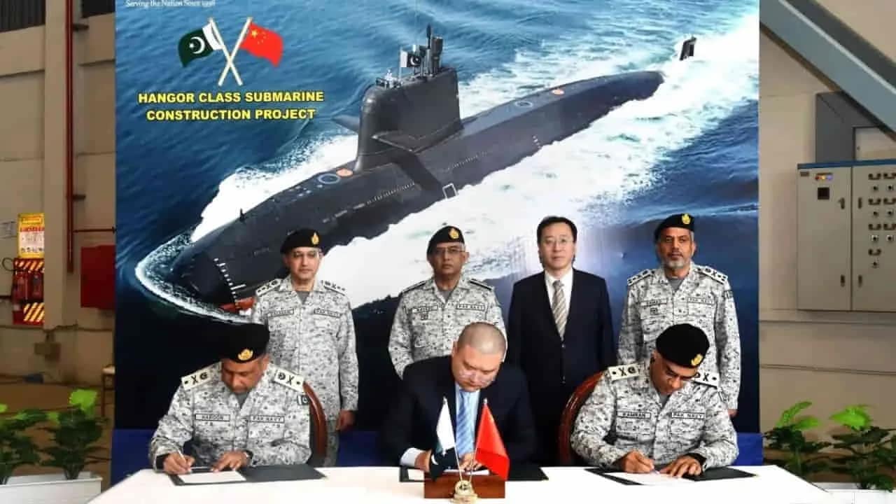 Pakistan Hangor Submarines