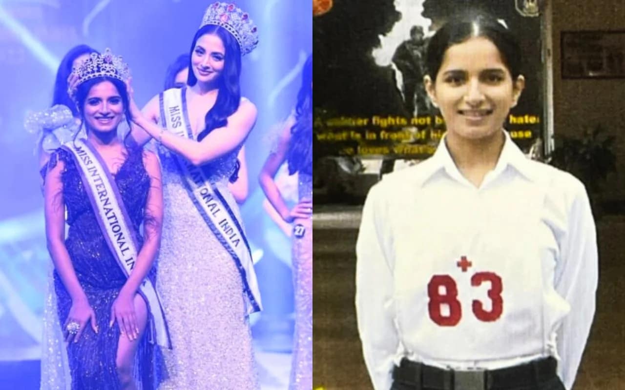 Lt Kashish Methwani: मिस इंडिया से भारतीय सेना में अफसर बनीं कशिश मेथवानी, फोटो में देखें ब्यूटी क्वीन से लेफ्टिनेंट तक का सफर 3 Miss India Lt Kashish Methwani to Indian Army Officer: From International Beret to Olive Green Uniform