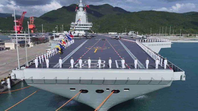 China aircraft carrier Fujian electromagnetic catapult China aircraft carrier Fujian electromagnetic catapult