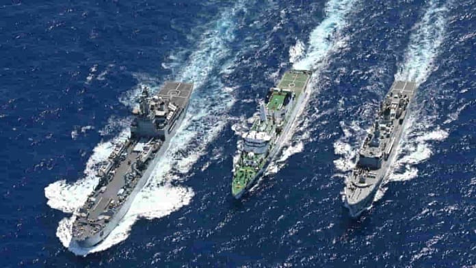 Indian Navy Training Deployment-2 Indian Navy Training Deployment