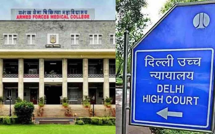 AFMS PG Delhi High Court Issues Notice and Grants Interim Relief to Ex-Servicemen Doctors in AFMS PG Seat Allocation Case