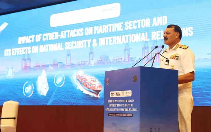 Admiral Dinesh Tripathi Stresses Cybersecurity in Every Maritime System-1 Indian Navy Cybersecurity Seminar: Admiral Dinesh Tripathi Stresses Cybersecurity in Every Maritime System