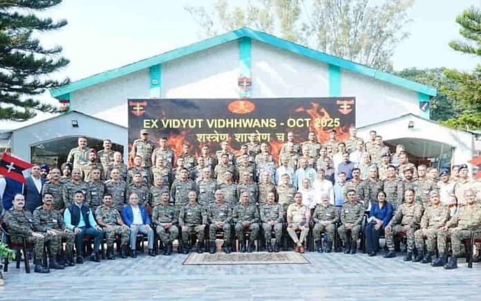 Indian Army Northern Command Multi-Domain Warfare Exercise