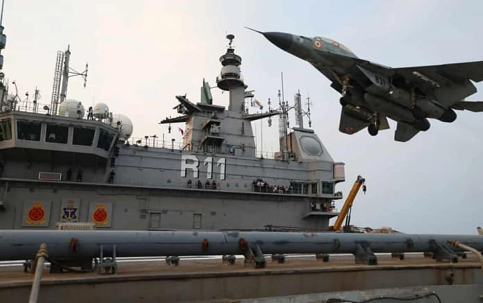 Air Power Demo (7) Explainer Indian Navy Aircraft Carriers R11 and R33: INS Vikrant and INS Vikramaditya Power India’s Maritime Strength