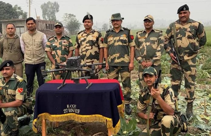 Drone Intrusions: BSF Intercepts 25 Pakistani Drones in 10 Days, 225 Drones Downed This Year on Punjab Border Drone Intrusions: BSF Intercepts 25 Pakistani Drones in 10 Days, 225 Drones Downed This Year on Punjab Border