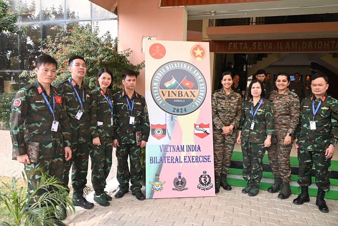 EXERCISE VINBAX-24- Strengthening India-Vietnam Defense Ties, Joint Military Drill Enhances Mutual Cooperation EXERCISE VINBAX-24: Strengthening India-Vietnam Defense Ties, Joint Military Drill Enhances Mutual Cooperation