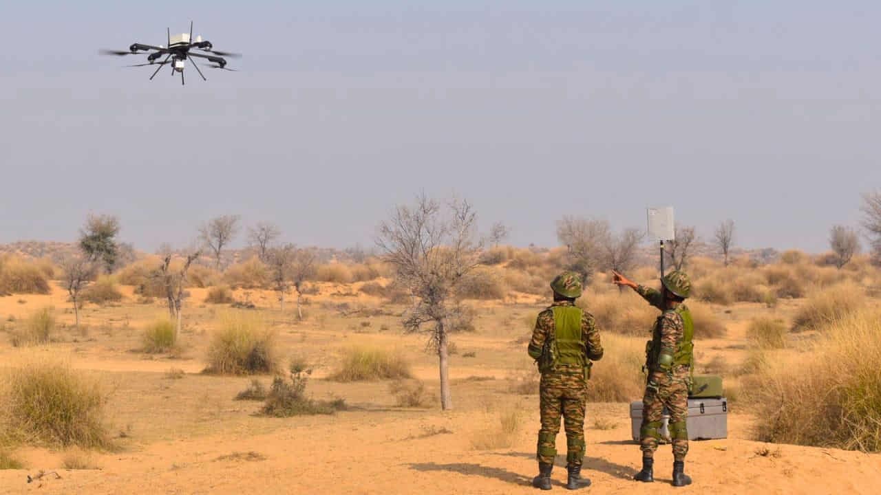 Military Drone Security Framework