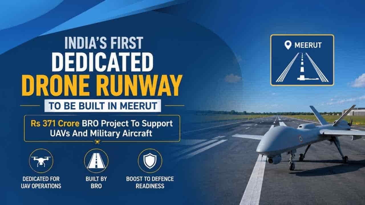 India’s first drone runway