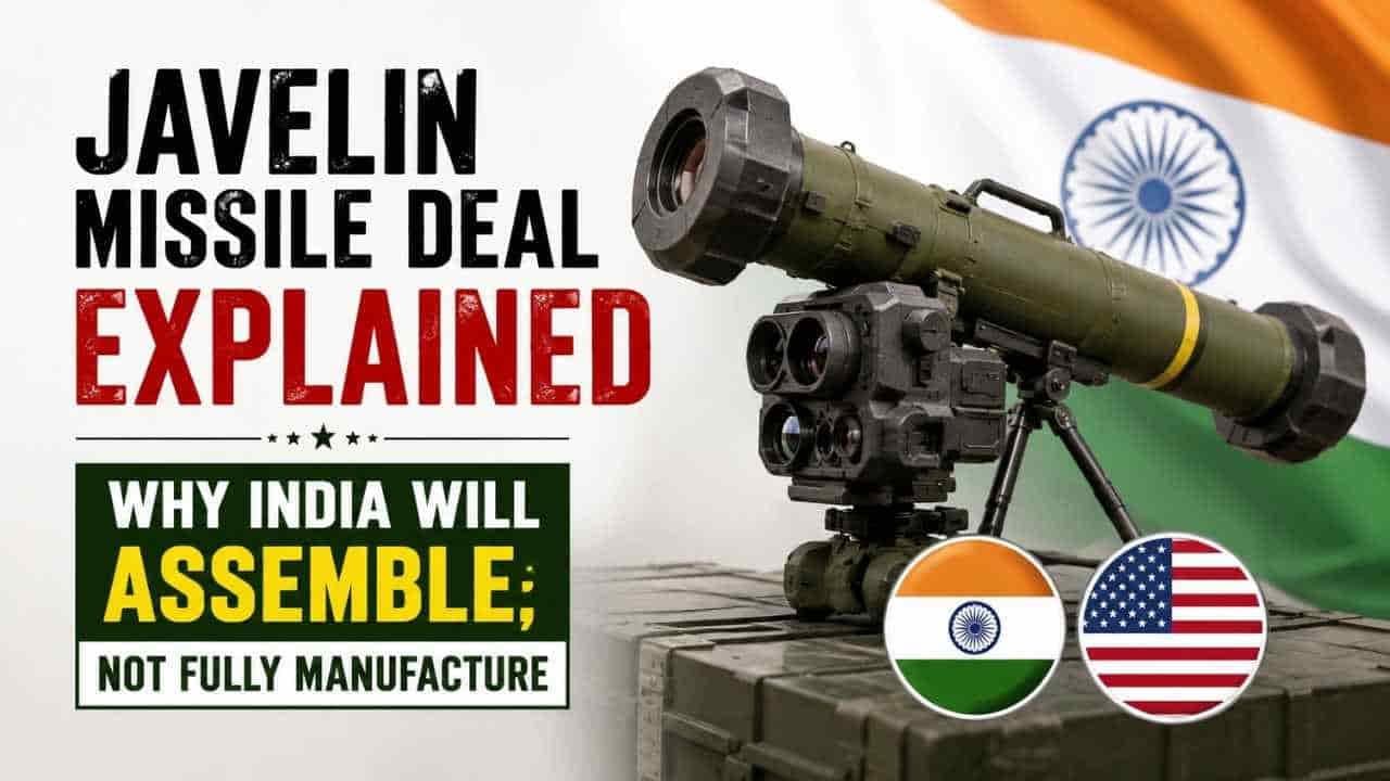 Javelin Missile Deal Explained