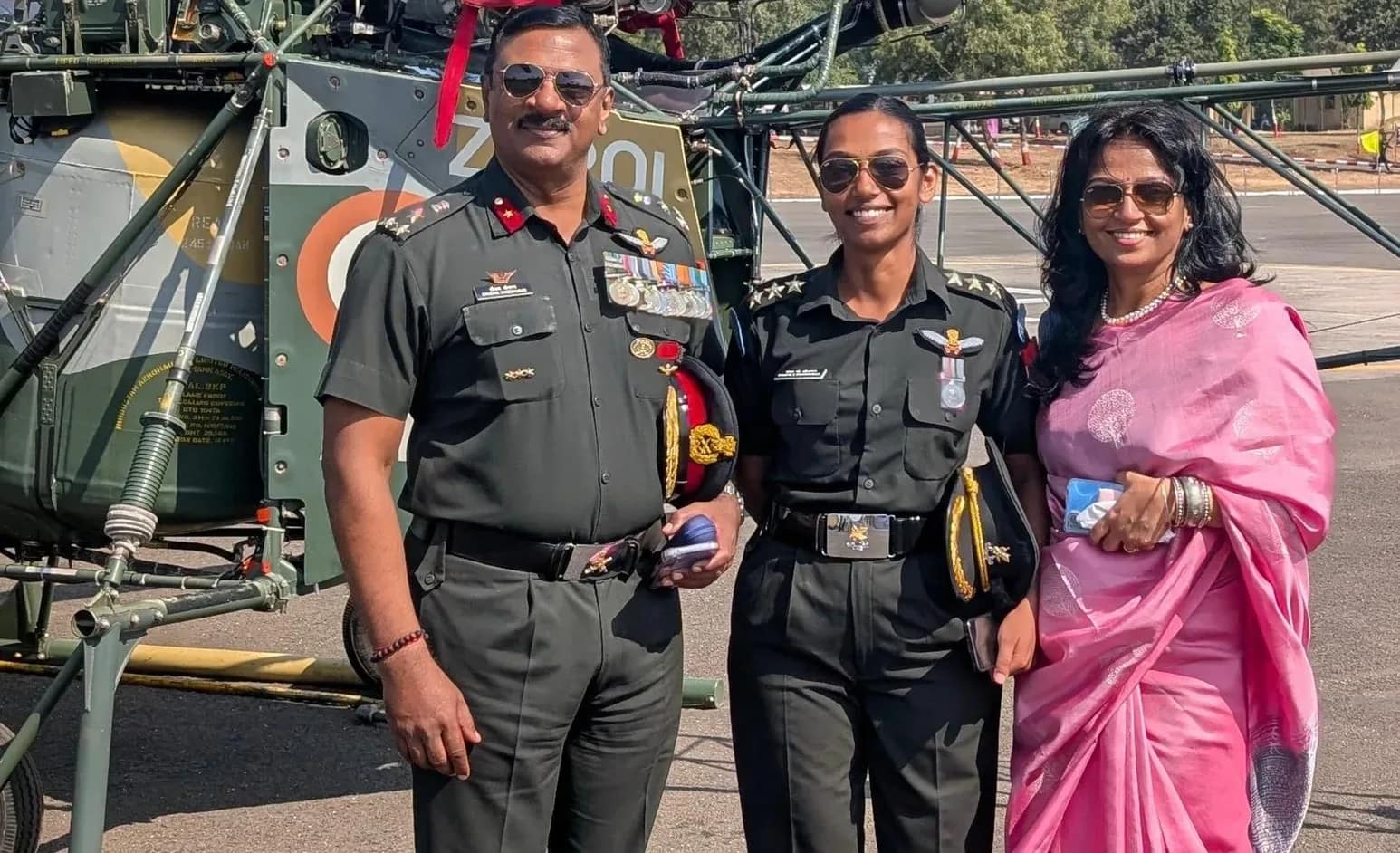 Indian Army Aviation Wings: Who is Captain Riya Sreedharan? Becomes an Officer in Indian Army Aviation Wings, Following in Her Father's Footsteps