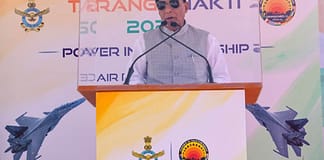 तरंग शक्ति में राजनाथ सिंह की दो टूक- समुद्री रास्तों को हथियार बना रहे देश, बदल रहा युद्ध का तरीका Tarang Shakti 2026