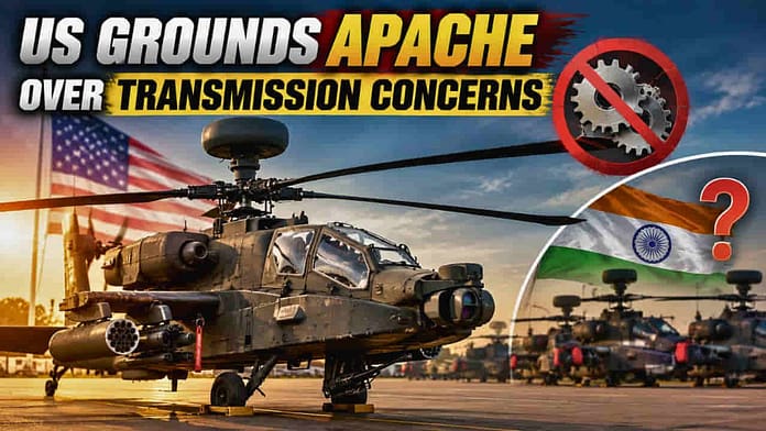 Apache Helicopter Grounding