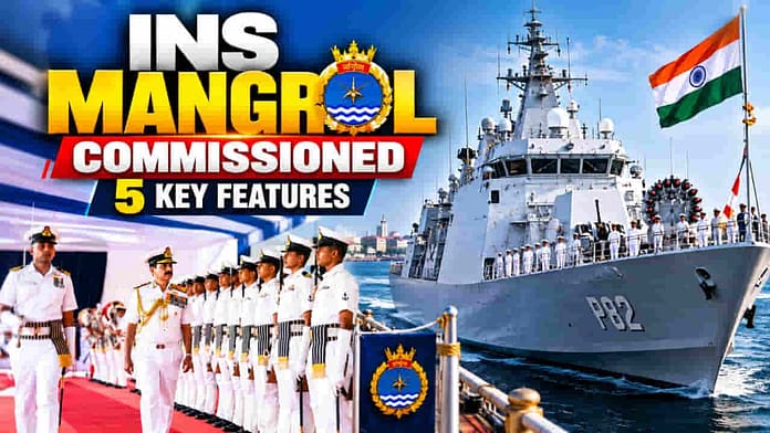 INS Mangrol Commissioned