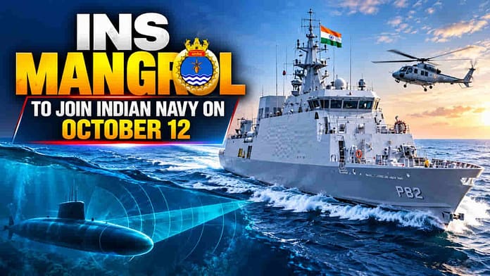 INS Mangrol Commissioning