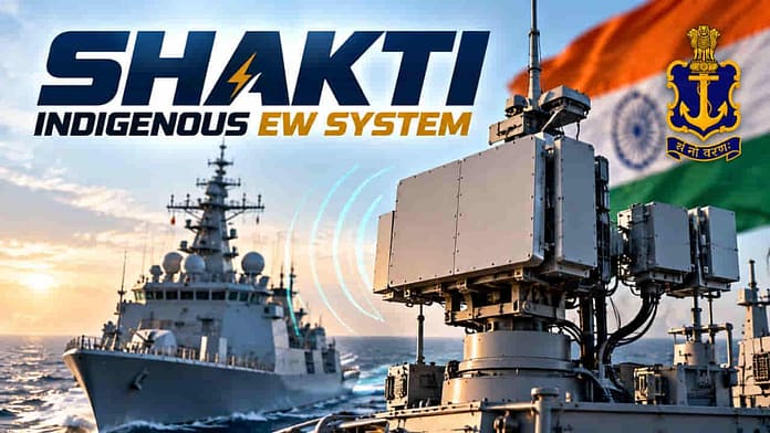 Indian Navy Shakti EW System