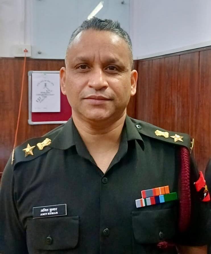 Lt Col Amit Kumar